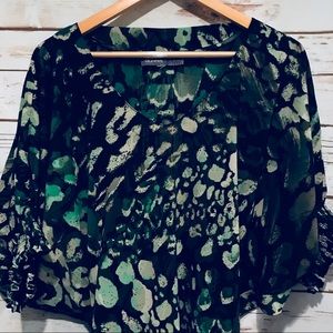 Camo animal print dress by Donna Ricco